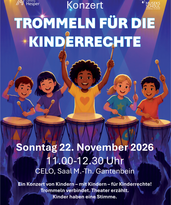 Trommeln für die Kinderrechte